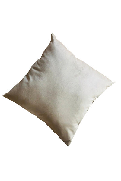 Casasro Perna Decorativa, Catifea Lux, Crem, 45x45cm