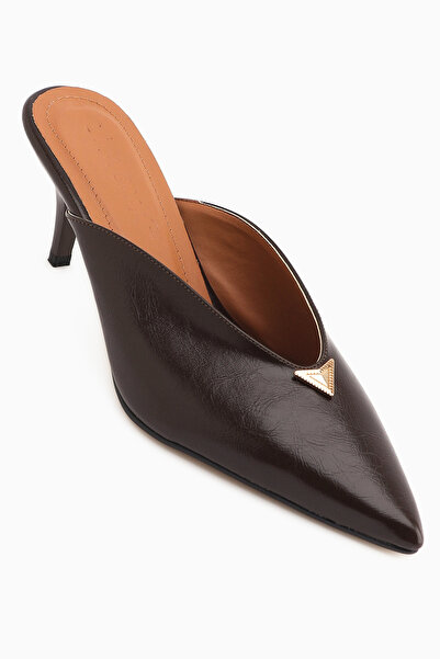 Limoya Дамски пантофи с затворена пета Gia Coffee Point