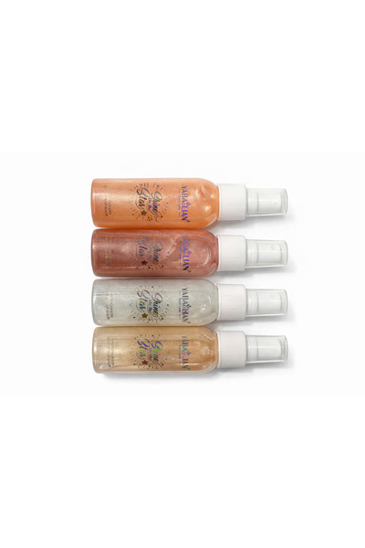 yabolian Set of 4 x Shimmer Body Spray – Shine Like Star