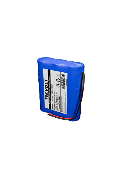 Tekvolt Enerji Tekvolt 3.7V 7800mAh 18650 1S 3P Li-ion (NMC) BMS Devreli Batarya