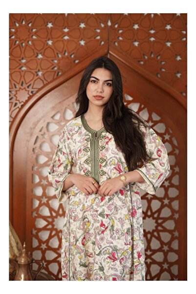 AFandina جلابية كلاسيكية بلمسة عصريةEW-01