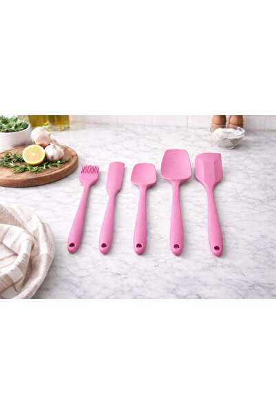 IVORY Yanmaz Yapışmaz 6 Parça Silikon Mutfak Seti (LCC-SL176)