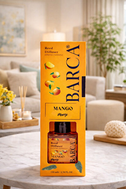 Barca Mango Oda Kokusu Reed Diffuser 110 ml Çubuklu Ortam Kokusu