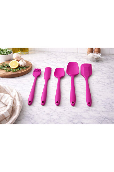 IVORY Yanmaz Yapışmaz 6 Parça Silikon Mutfak Seti (LCC-SL176)