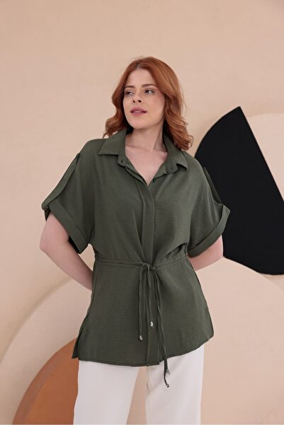 bb butik basic Bat Epaulettes Spz Model Shirt Hkn34