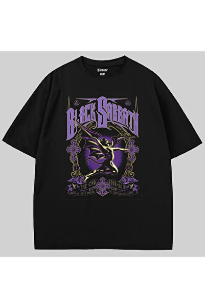Crazy Black Sabbath the End Tour 2016 Oversize T-Shirt