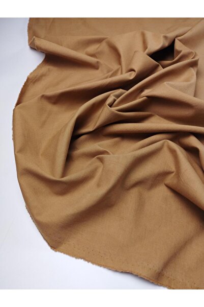 Kumaş Parça Milky Coffee Color Cotton Synthetic Fabric Width: 140 cm