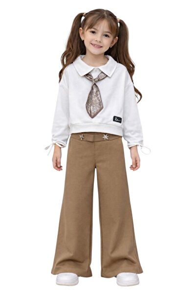 ERDEM KIDS Eșarfă și accesorii pentru fete, cămașă, guler, pantaloni din bumb...