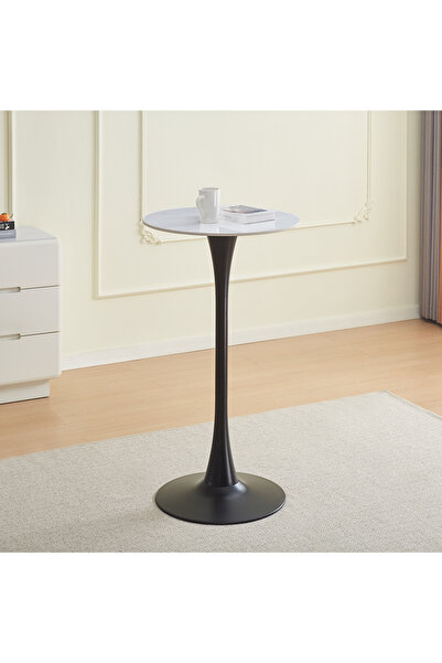 Home Box Elvis Sintered Stone 2-Seater Round High Table