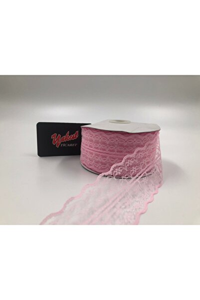 Fiyonks Atölye 10 Metre Çift Katlı Güpür Dantel Kurdele ( En : 5 Cm) Bohça, N...