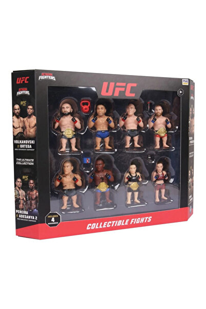 TOYFEST Ufc Cage Fighters 8-Piece Collectible Figure Set