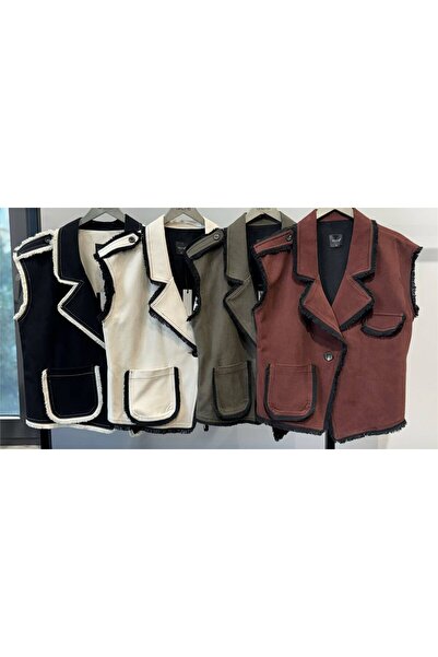 nidistore Gabardine V-Neck Single Pocket and Single Button Premium Custom Des...