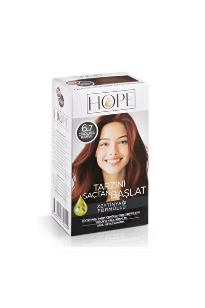 Hope Saç Boyası 6.7 Çikolata Kahve