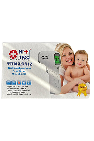 özgürce Temassız Elektronik Infrared Ateş Ölçer, Güvenli ve Hızlı Ölçüm