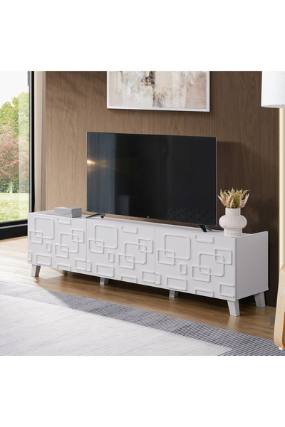 Home Box وحدة تلفزيون زينيا الكبيرة بطول 1.8 متر لأجهزة التلفزيون حتى 75 بوصة