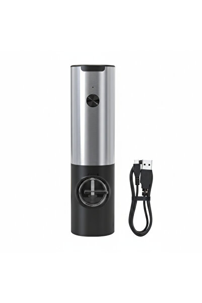OEM Râșniță electrică sare sau piper,USB, automată, reglaj fin, LED – pentru ...