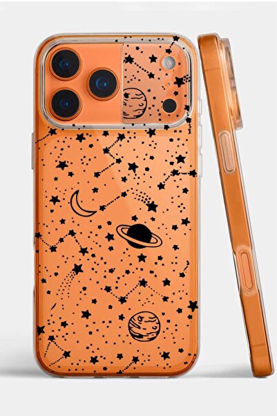 3GEN CASE İphone 17 Pro Max Kılıf Desenli Şeffaf Silikon Kılıf