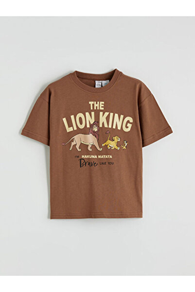 LC Waikiki منتجات فريزن ستور التي لا مثيل لها I تي شيرت مطبوع عليه الملك الأس...