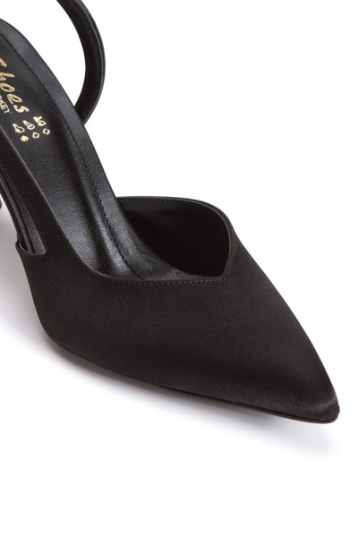 Satenora Zafira Open Back Thin Heeled Stiletto