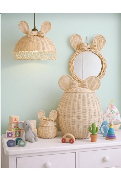 Ebruli Rattan 4 lü set