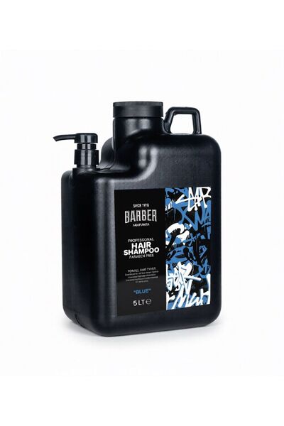 Marmara Barber Shampoo Blue Paraben-free hair shampoo 5000ml