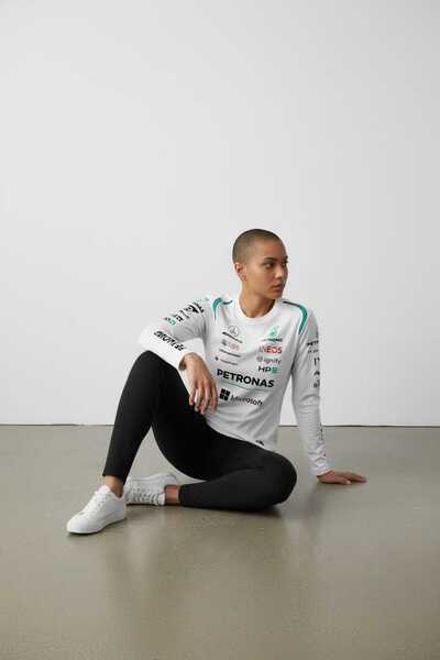 niceworkbynicehands Mercedes F1 2026 New Season Premium Sponsor Printed T-Shi...