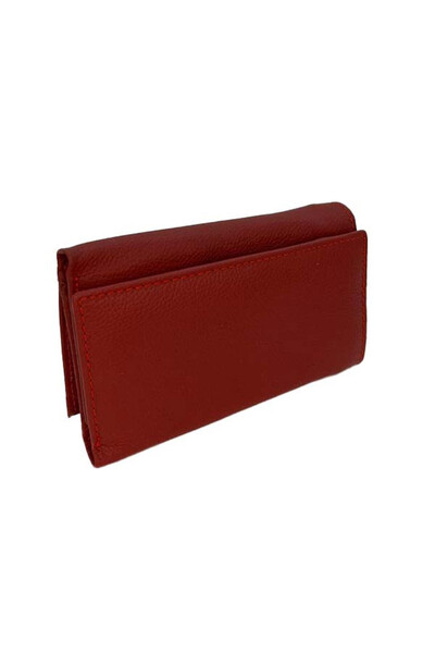 velve Portofel Hassion din piele naturala pentru femei, cu 10 compartimente, ...