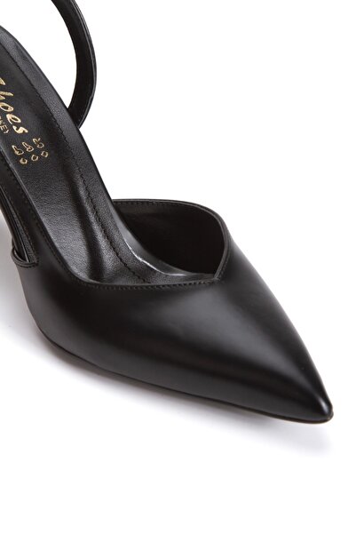 Satenora Zafira Open Back Thin Heeled Stiletto