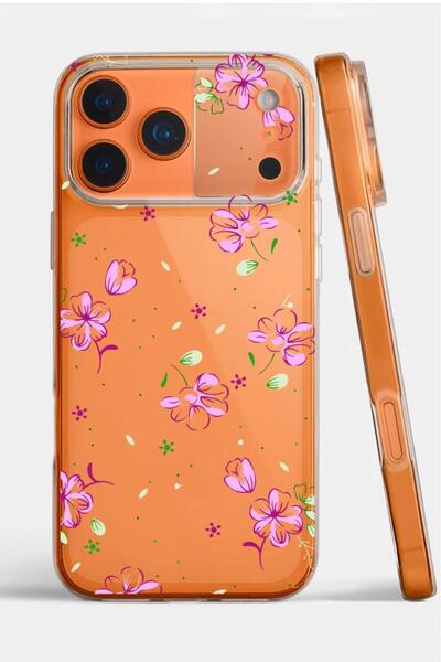3GEN CASE İphone 17 Pro Max Kılıf Desenli Şeffaf Silikon Kılıf