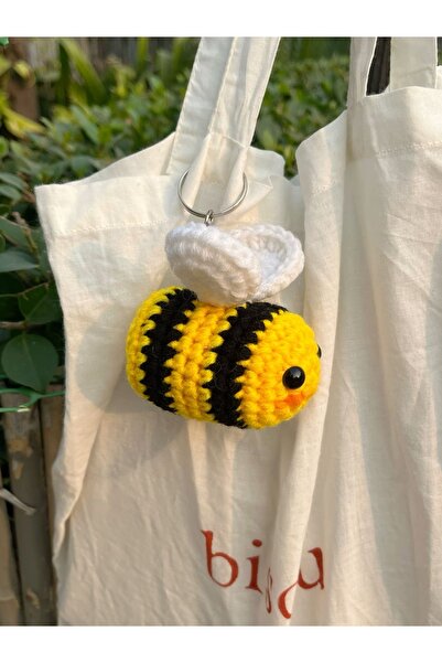 ayta kids clothing toys Amigurumi oyuncak arı anahtarlık /çanta süsü