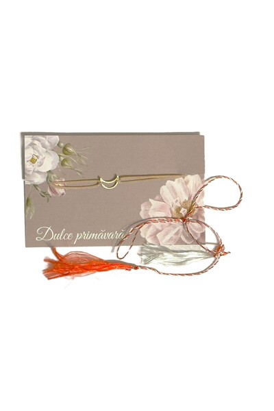 OEM Crescent cord bracelet 0.07g 585 14K gold