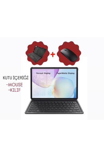 Huawei Matepad 2025 8Gb 256Gb 11.5inch- Emuı Tablet Gri+Kendinden Standlı Kla...