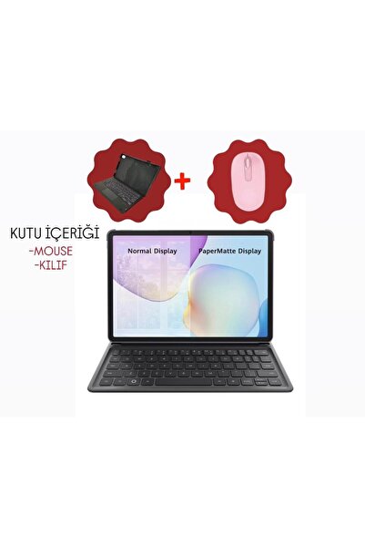 Huawei Matepad 2025 8Gb 256Gb 11.5inch- Emuı Tablet Gri+Kendinden Standlı Kla...