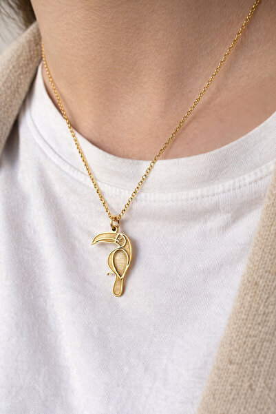 Nicheloop 925 Ayar Gümüş Tukan Kuşu Şans, Bolluk, Bereket Kolyesi