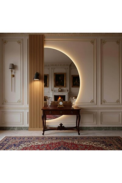 Lamra Dizayn Dekoratif Pili Kablosuz Kamer Ayna