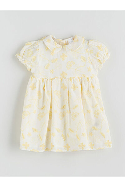 LC Waikiki RMZ GİYİM FARKIYA فستان طفلة مطرز بياقة روبا