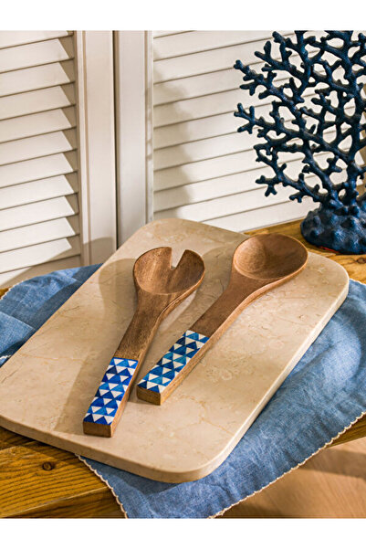 LC Waikiki I Wooden Serving Utensil Set of 2 from Freezen Store