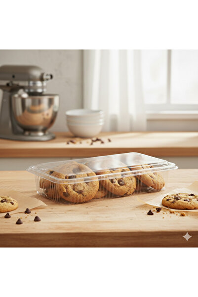 Ta-Fu Global Cookies and Baklava Plastic Storage Container