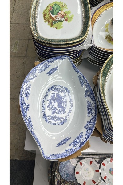 hediye Esterhomedecor Porcelain Pit Kayak Plate Price Is Per Piece