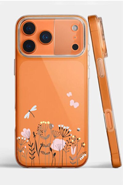 3GEN CASE İphone 17 Pro Uyumlu Desenli Şeffaf Silikon Kılıf
