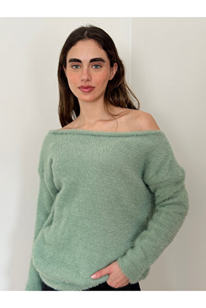 Retrobird Soft Fuzzy Cozy Knitwear Sweater Women's Çağla