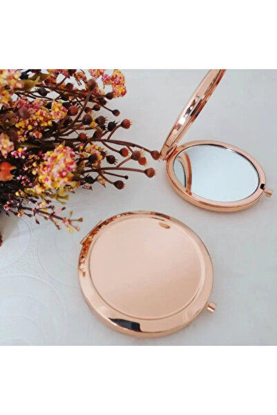 Skygo Promotional Rose Color Pocket Mirror