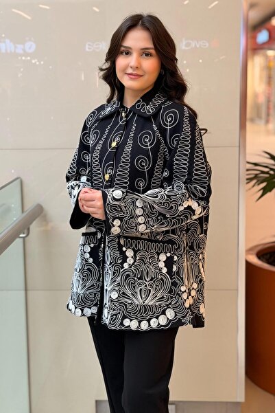 Ghisa Dalga Nakışlı Kap