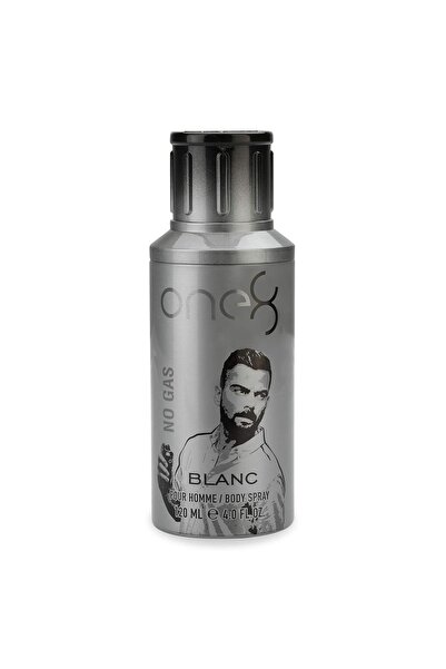 ONE8 Αρωματικό σπρέι Blanc No Gas για άνδρες 120 ml
