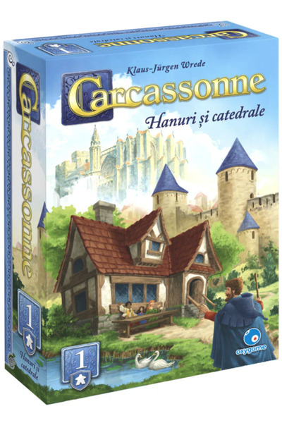 OEM Carcassonne - Expansion 1: Inns and Cathedrals (New Edition)