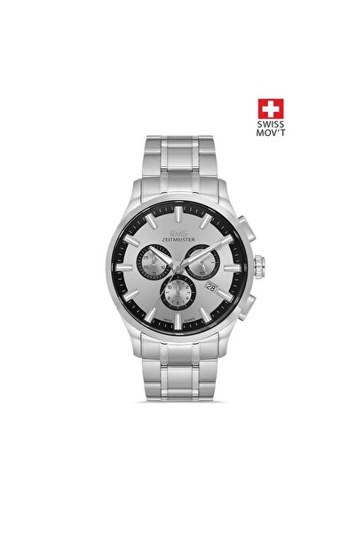 Grand Romanson ساعة يد رجالية من Rms Zeitmeister RMS.1.AG1597.01 كرونومتر 43 ملم