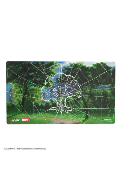 Gamegenic MTG Marvel's Spider-Man Shiny Playmat – Spider-Man Forest Edition