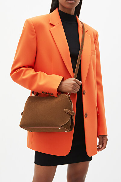 Nemesis Shoes Fraser Women's Hand and Shoulder Bag with Zipper Camel