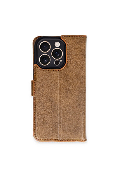 cepmoda iPhone "16 Pro" Cover with Leather Cases Sewn In, Card Holder Interna...