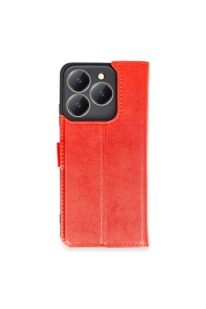 cepmoda Realme "C61 / C63" Cover Case with Leather Stitched Cases, Card Holde...